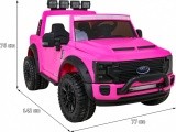 "Ford Super Duty" rožinis