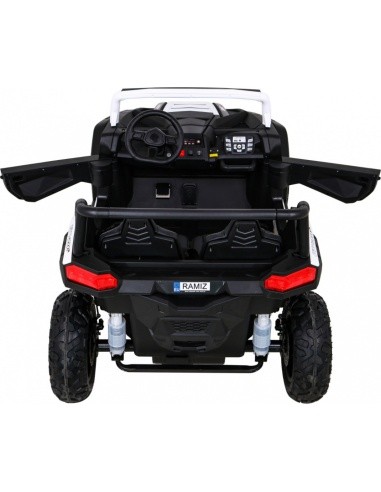 Vehicle Buggy ATV STRONG Racing White