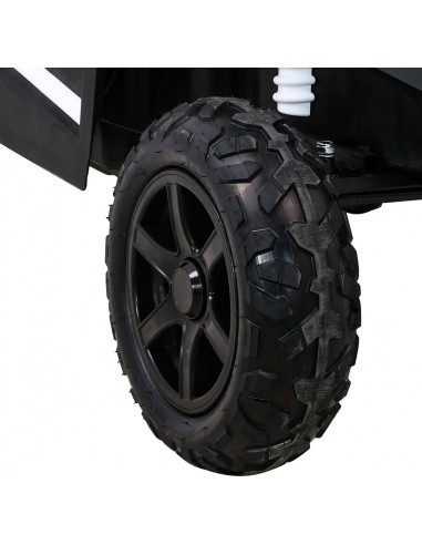 Vehicle Buggy ATV STRONG Racing White