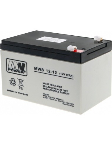 Vehicle parts battery 12V 12AH