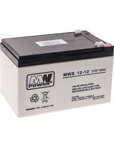 Vehicle parts battery 12V 12AH
