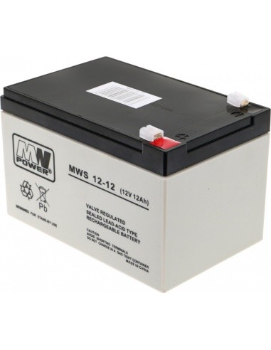 Vehicle parts battery 12V 12AH