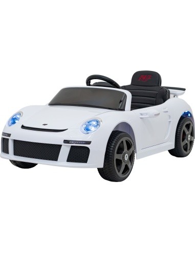 Elektromobilis RUF CTR3, baltas