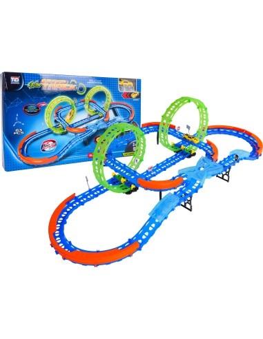 Glow in the Dark Race Track 63pcs.