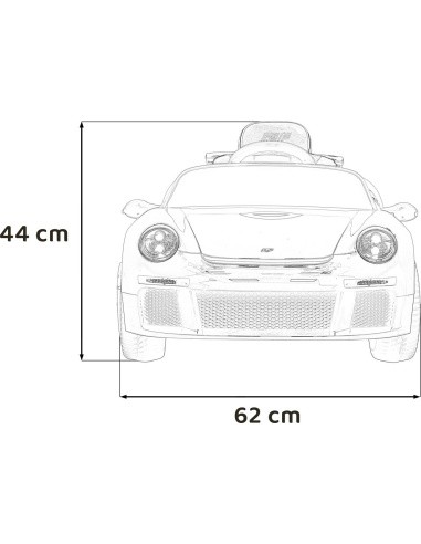 RUF CTR3 White Vehicle