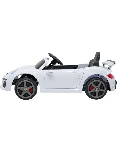 Elektromobilis RUF CTR3, baltas