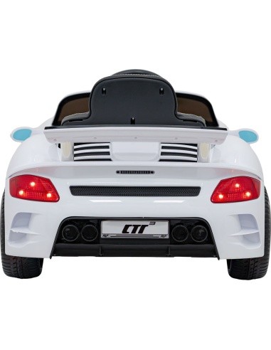 Elektromobilis RUF CTR3, baltas