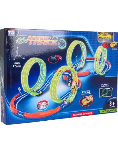 Glow in the Dark Race Track 86pcs.