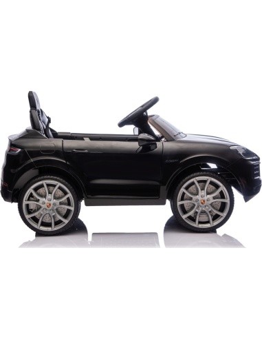 Elektromobilis Porsche Cayenne, juodas