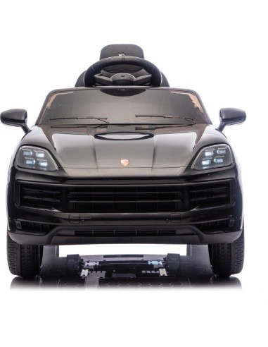 Elektromobilis Porsche Cayenne, juodas