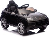 Elektromobilis Porsche Cayenne, juodas