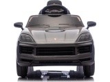 Elektromobilis Porsche Cayenne, juodas