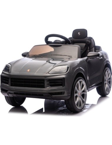 Elektromobilis Porsche Cayenne, juodas