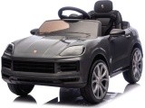 Elektromobilis Porsche Cayenne, juodas
