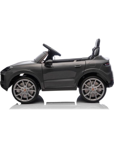 Elektromobilis Porsche Cayenne, juodas