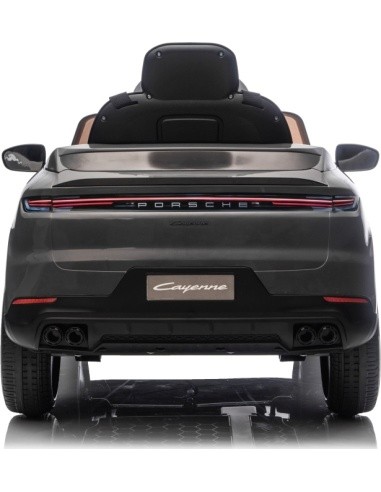 Elektromobilis Porsche Cayenne, juodas