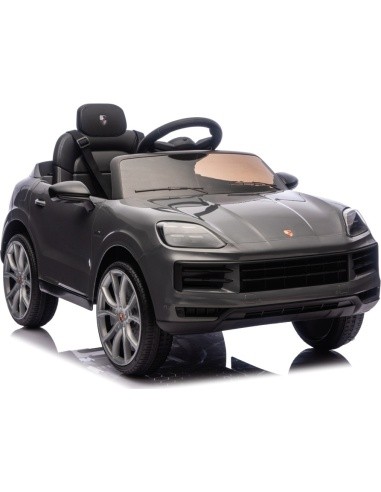 Elektromobilis Porsche Cayenne, juodas