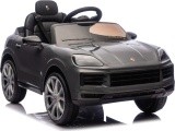 Elektromobilis Porsche Cayenne, juodas