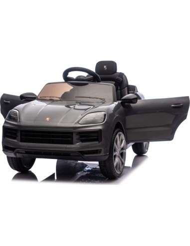Elektromobilis Porsche Cayenne, juodas
