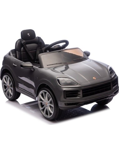 Elektromobilis Porsche Cayenne, juodas