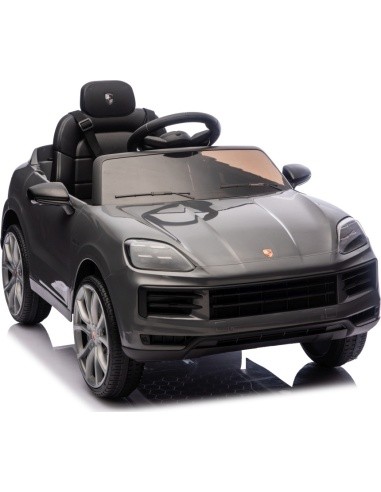 Elektromobilis Porsche Cayenne, juodas