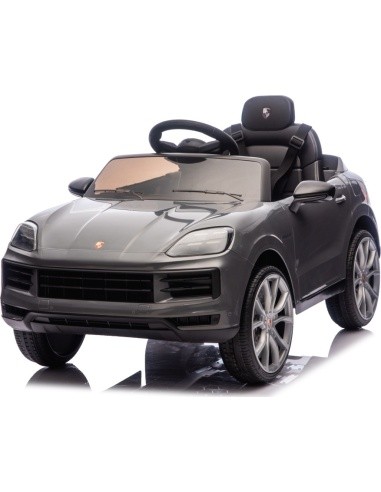 Elektromobilis Porsche Cayenne, juodas