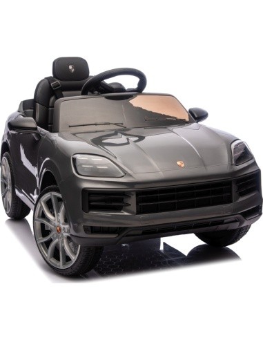 Elektromobilis Porsche Cayenne, juodas