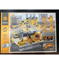 Garage Construction Site Set + Accessories and Figures