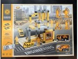 Garage Construction Site Set + Accessories and Figures