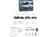 Transport Retro Train with Light, Sound and Smoke Function 172cm