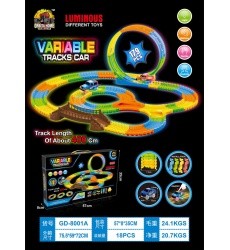 Car Race Track VARIABLE 179pcs.