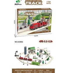 City Train with Light and Sound Function 89 pcs.