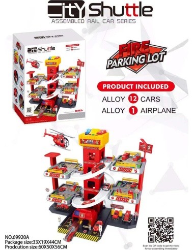 Multi-storey Fire Department Parking + Accessories