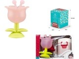Teether Flower Pink + Packaging