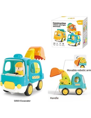 Excavator Vehicle For The Youngest