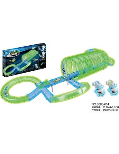 Glow in the Dark Race Track 85pcs.