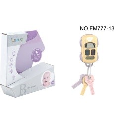 Soft Key Set and Keychain with Light Function for the Youngest