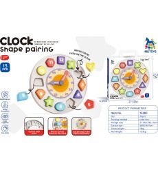 Clock for the Youngest Different Shapes