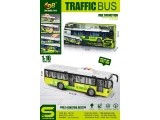 Autobusas su šviesos ir garso funkcija Žalias