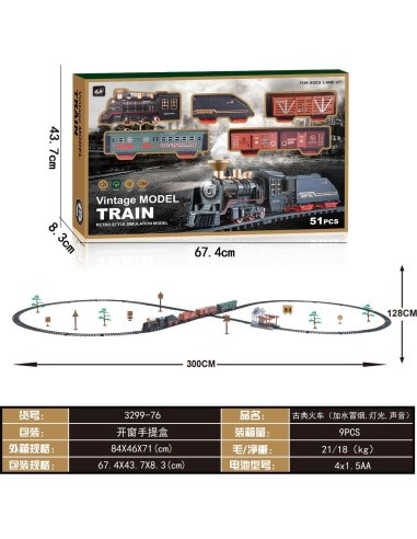 Vintage Smoke Train