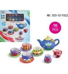 Ceramic Tea Painting Set