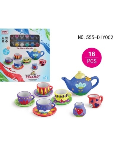 Ceramic Tea Painting Set