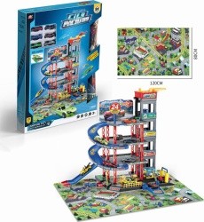 MEGA Multi-storey Car Park with Mat + Accessories