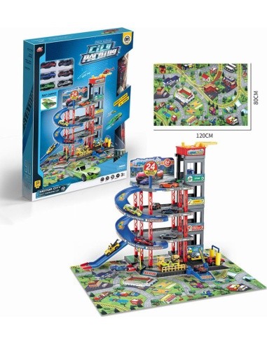 MEGA Multi-storey Car Park with Mat + Accessories