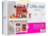 Kitchen with Light and Sound Function Pink