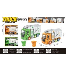 Garbage Truck with Lights and Sounds Green