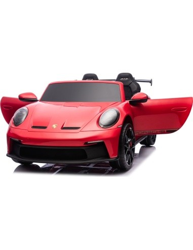 Elektromobilis Porsche 911 GT3 STRONG MP4, raudonas