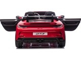 Elektromobilis Porsche 911 GT3 STRONG MP4, raudonas