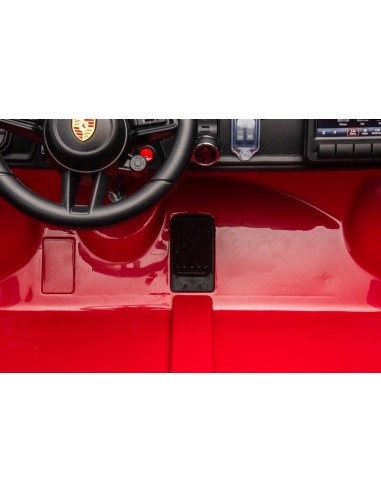 Elektromobilis Porsche 911 GT3 STRONG MP4, raudonas