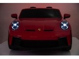 Elektromobilis Porsche 911 GT3 STRONG MP4, raudonas